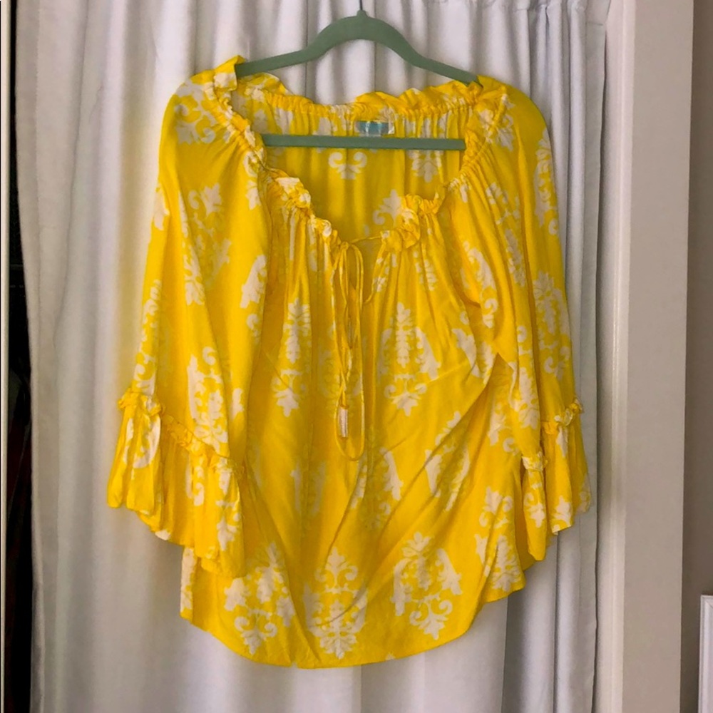 Yellow escapada top